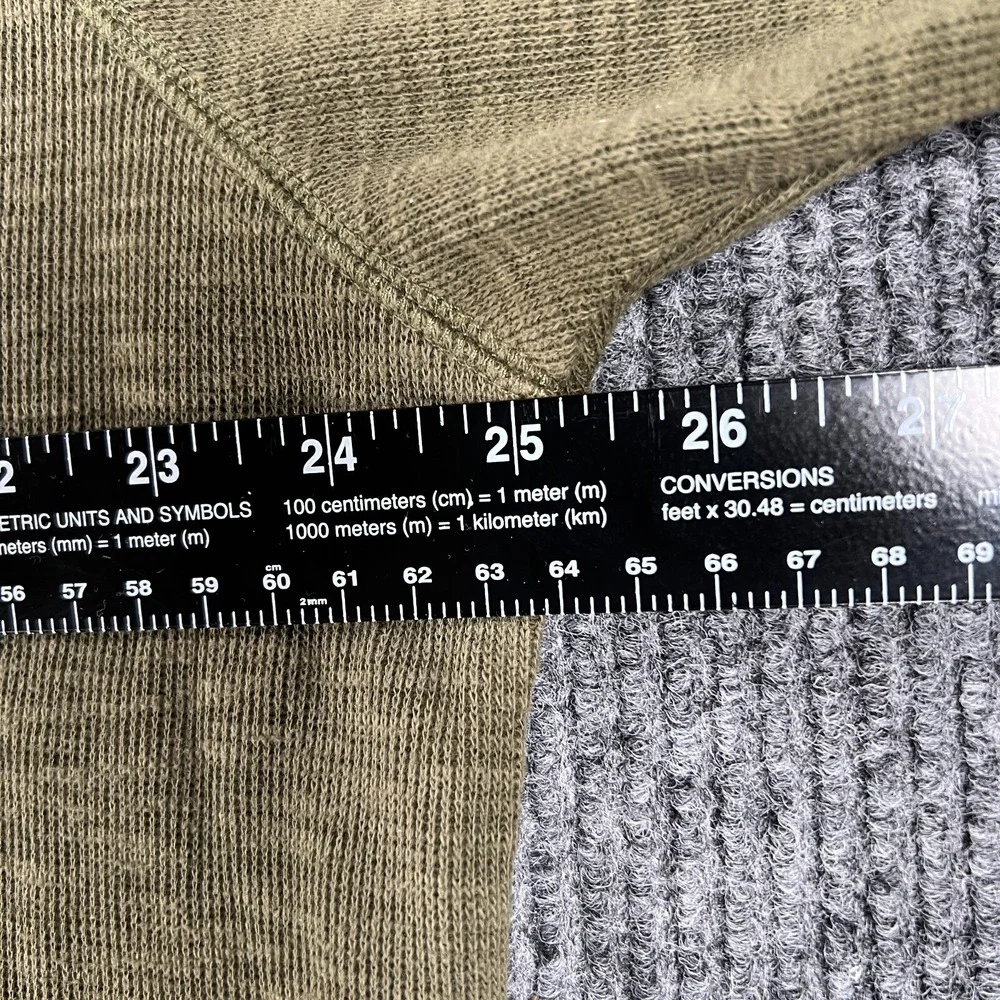 Banana‎ Republic Mens Sweater 2XL XXL Green Long Sleeve Lightweight Warm Soft